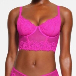 Skims Femme Lace Demi Corset
